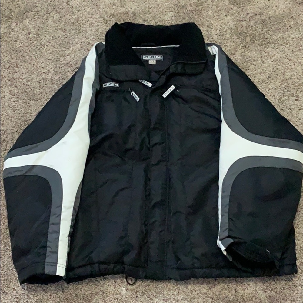 Vintage CCM hockey jacket size L